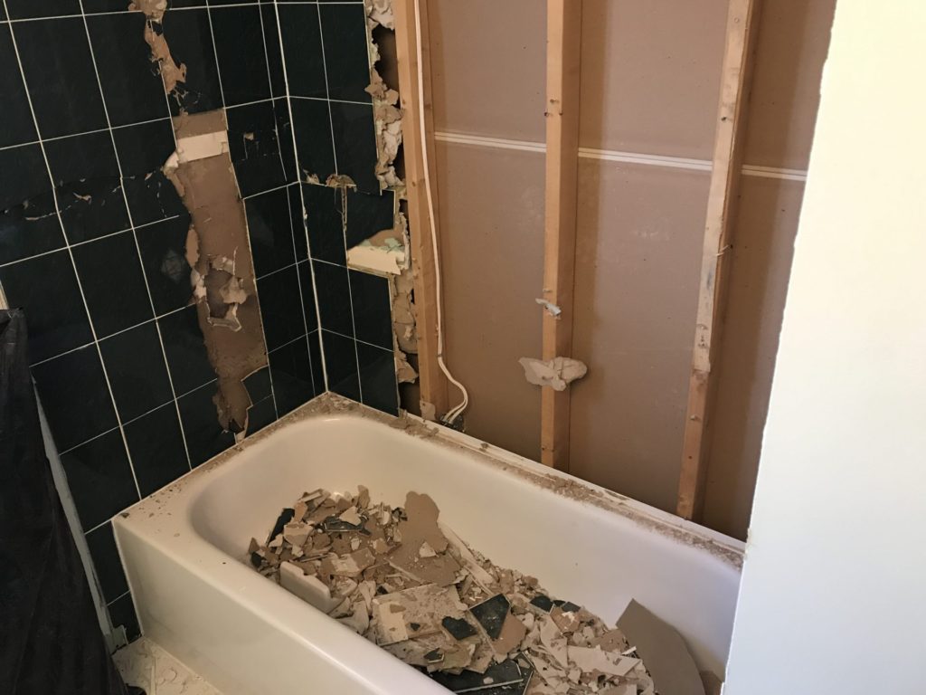 Budget DIY Shower Renovation – Upgrading to Porcelain Tile