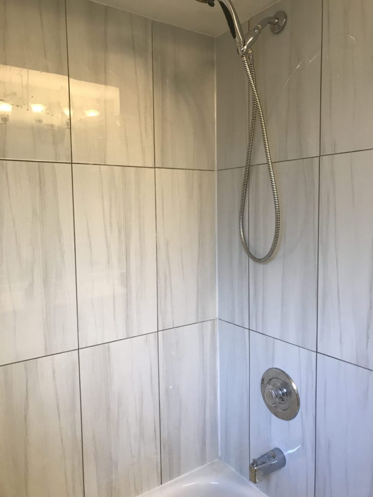 Shower Renovation – Upgrading to Porcelain Tile